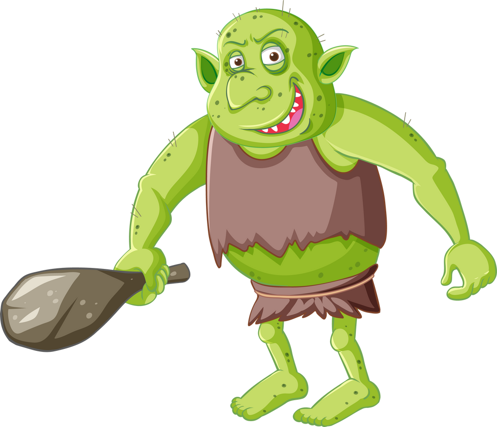 Goblin Holding a Bludgeon